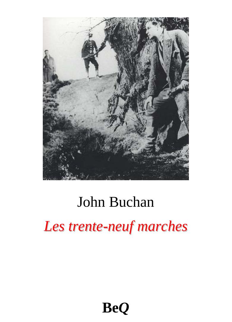 Les trente-neuf marches