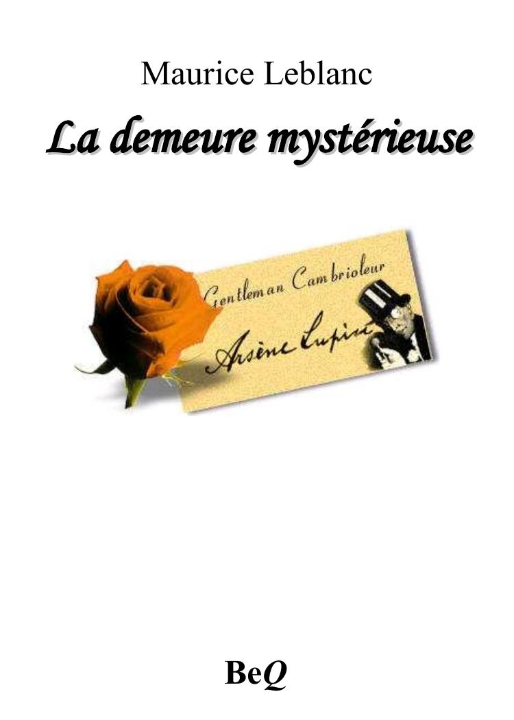La demeure mystérieuse