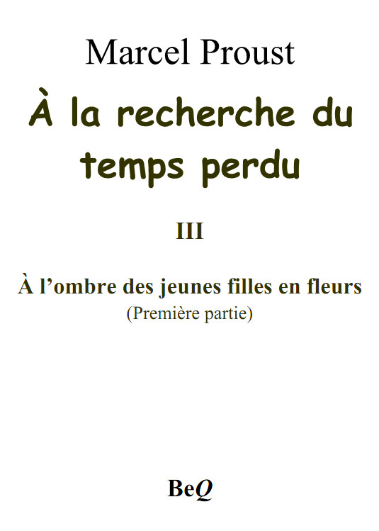 À la recherche du temps perdu III